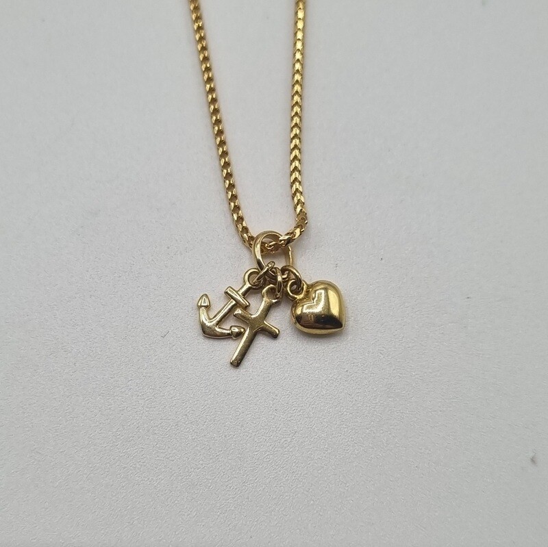 Anhänger Gelbgold