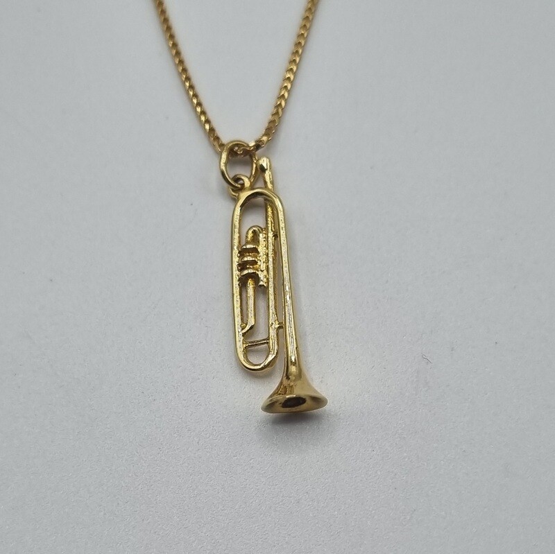 Anhänger Gelbgold