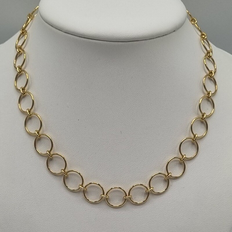 Halskette Gelbgold