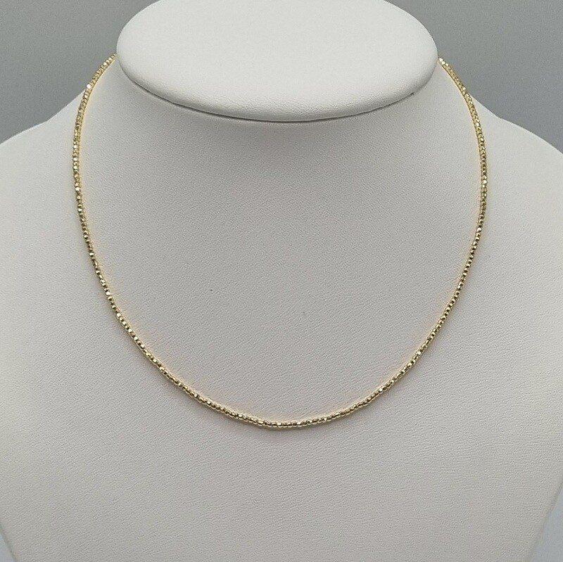 Halskette Gelbgold