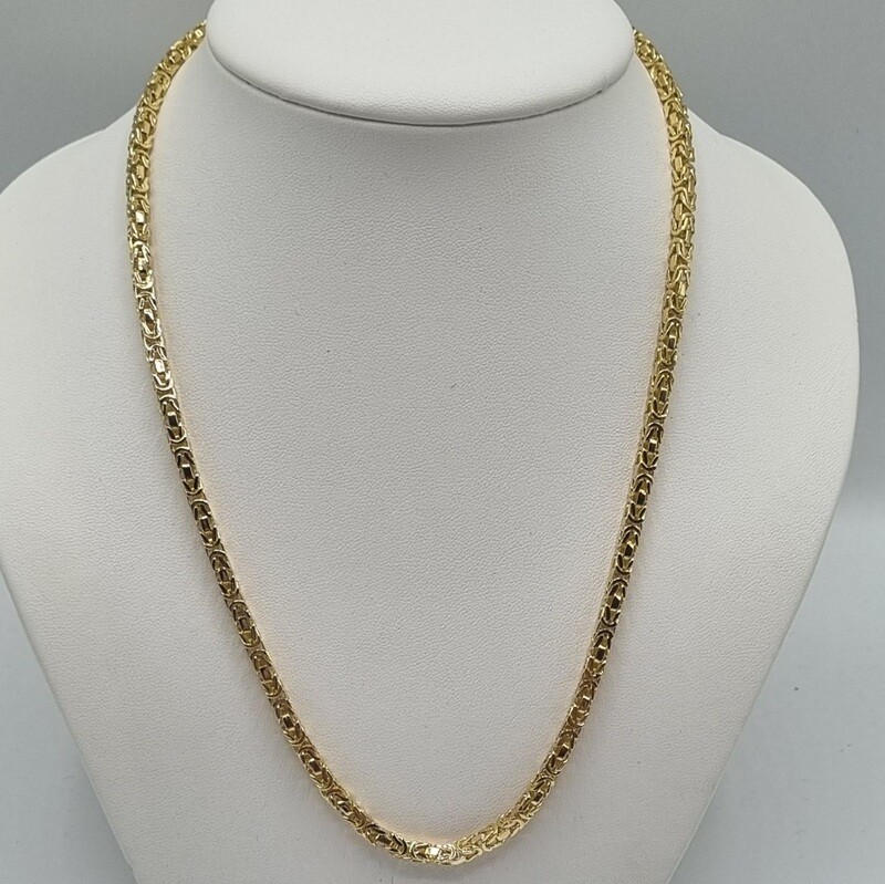 Halskette Gelbgold