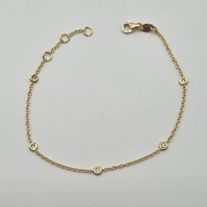 Armband Gelbgold
