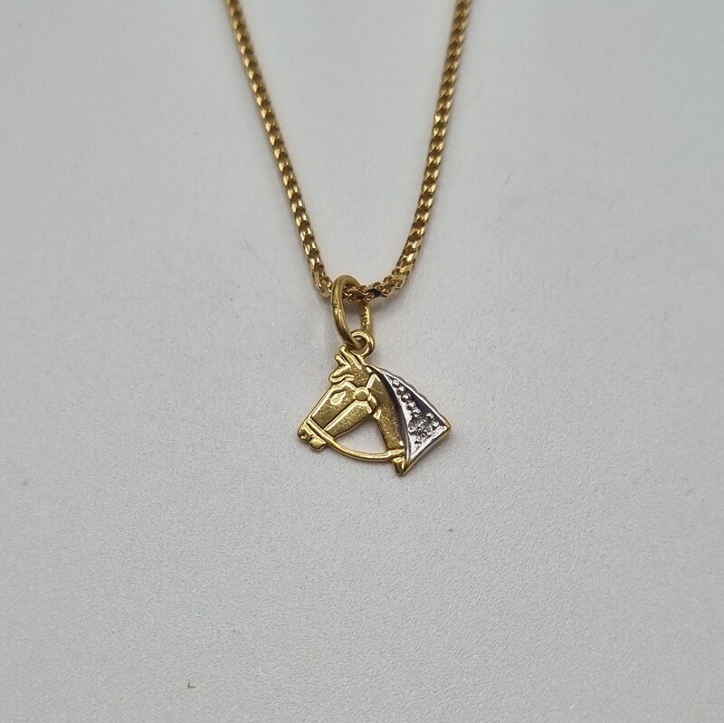Anhänger Gelbgold