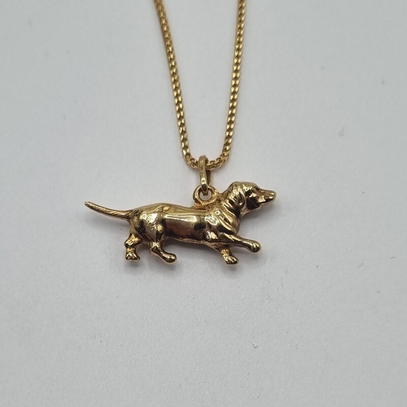 Anhänger Gelbgold