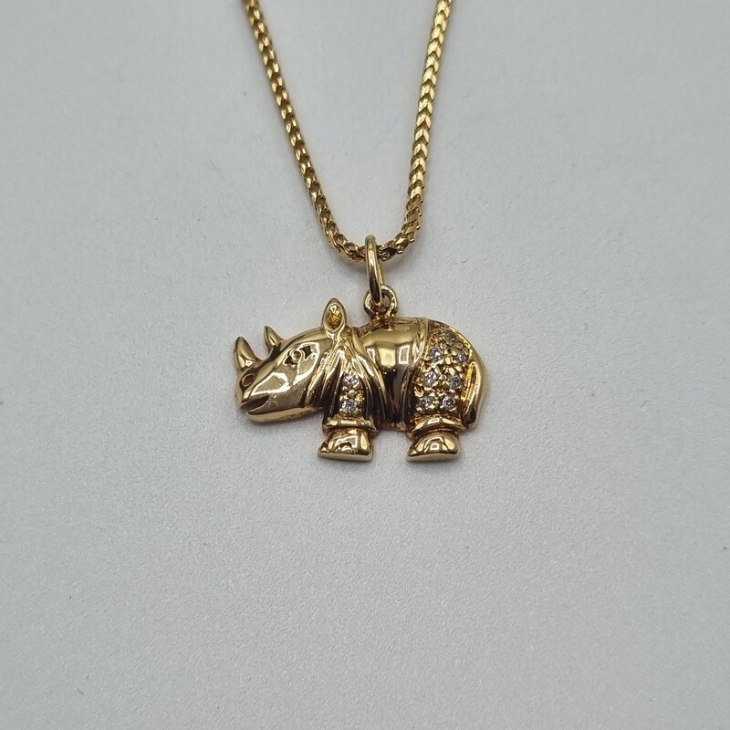 Anhänger Gelbgold