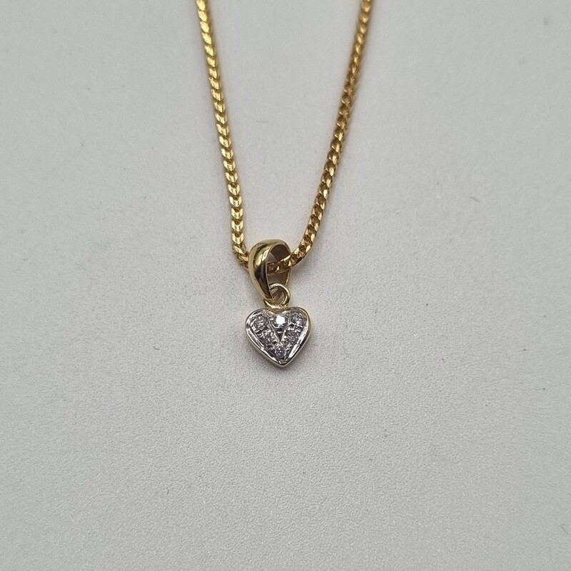 Anhänger Gelbgold