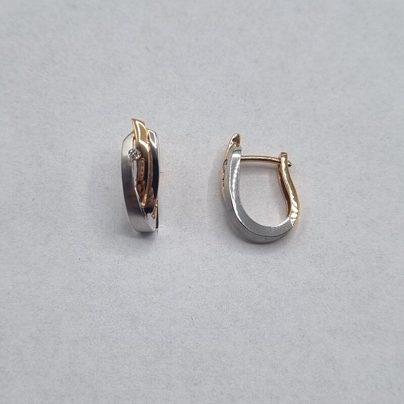 Anhänger Weissgold/ Rotgold
