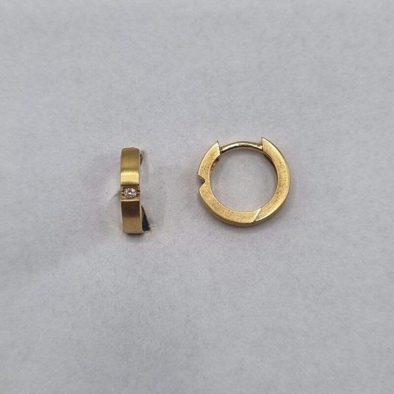 Creolen Gelbgold