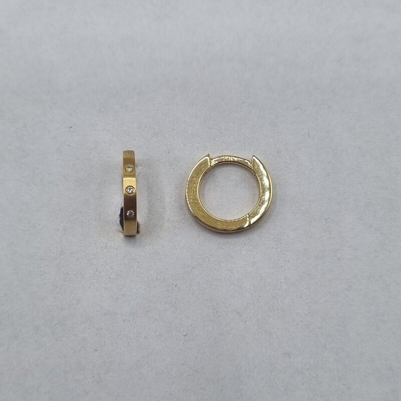 Creolen Gelbgold