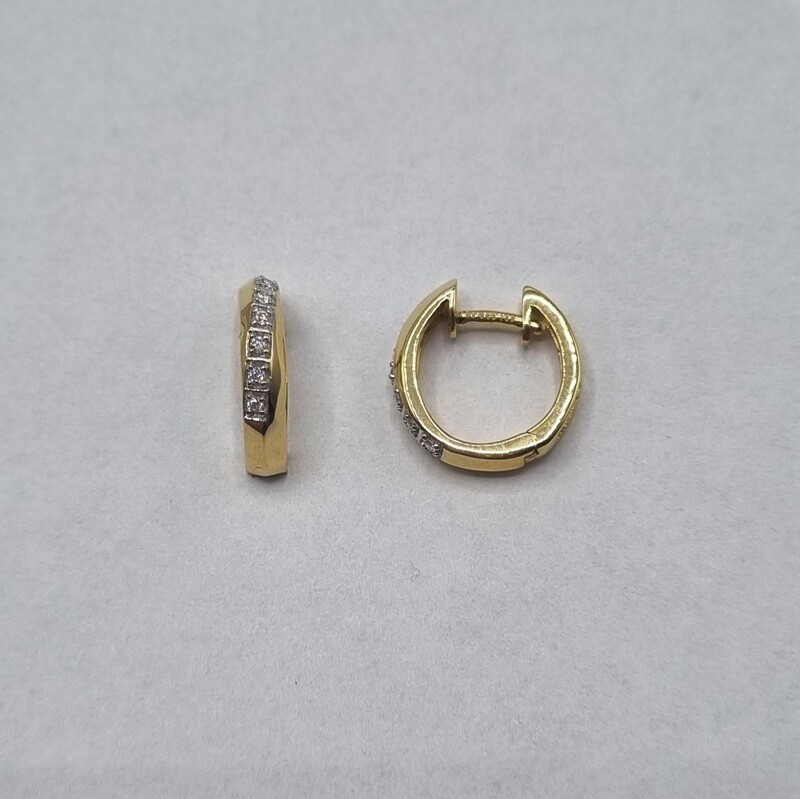 Creolen Gelbgold