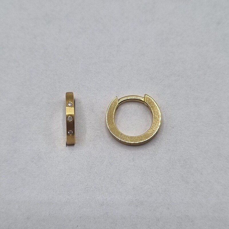 Creolen Gelbgold