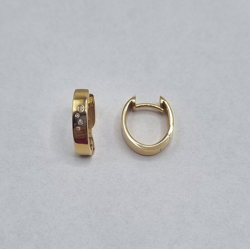 Creolen Gelbgold