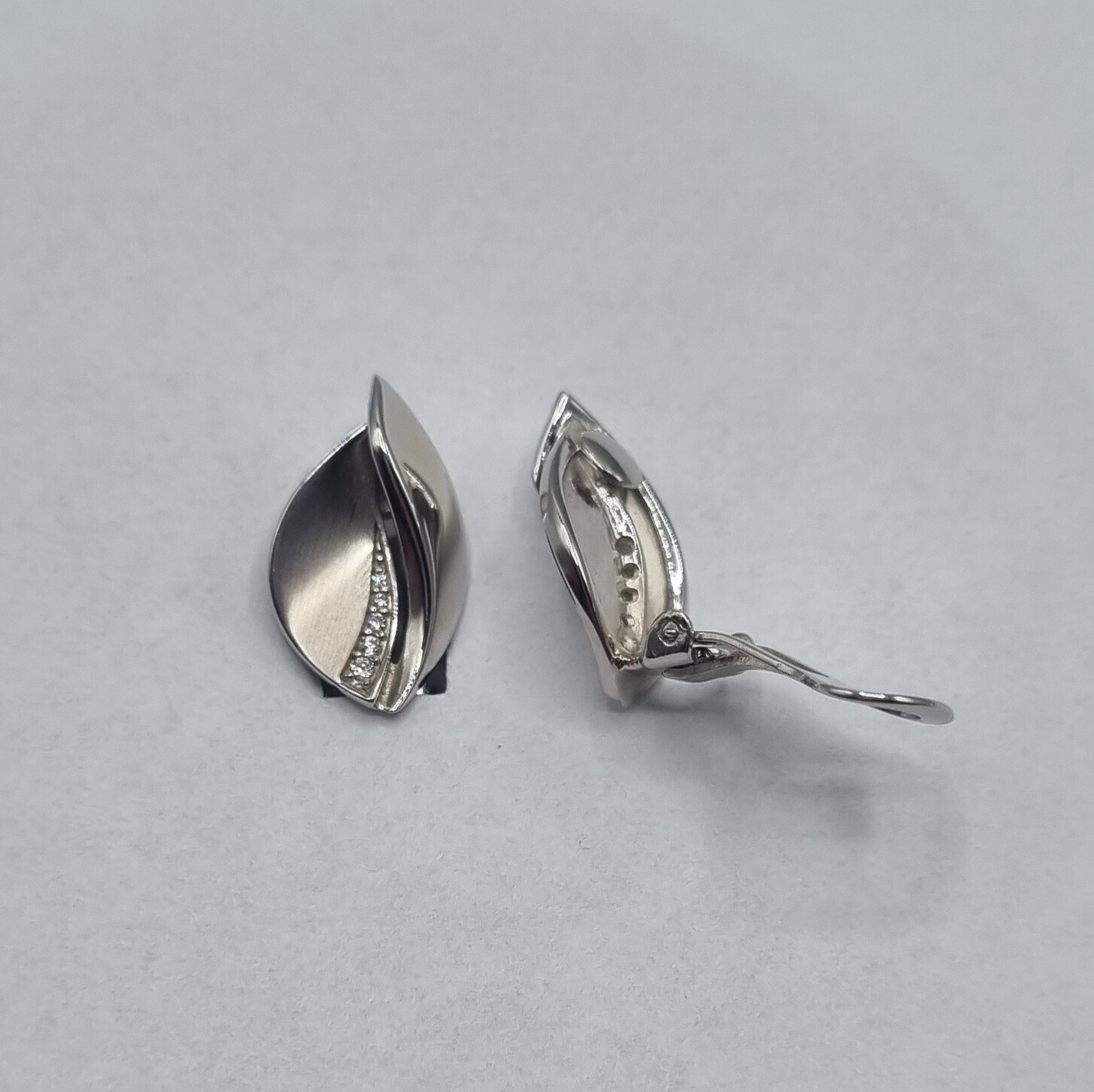 Ohrclip Silber