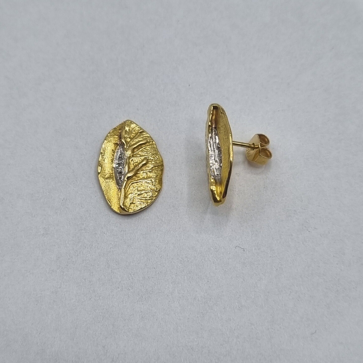 Ohrstecker Gelbgold