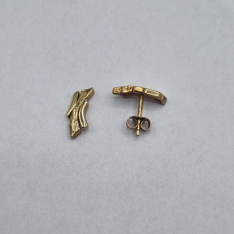 Ohrstecker Gelbgold