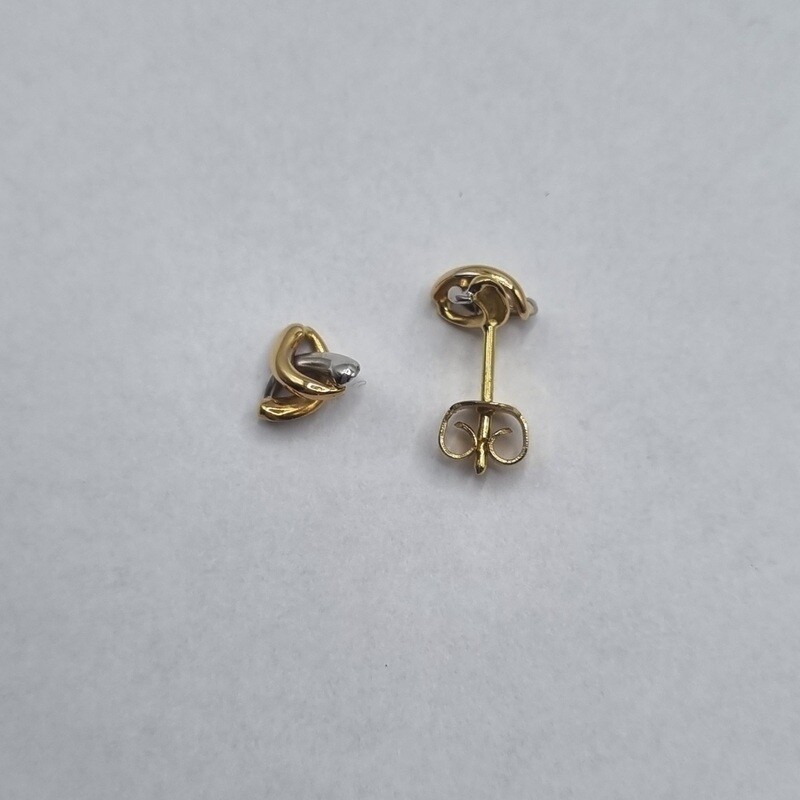 Ohrstecker Tricolor