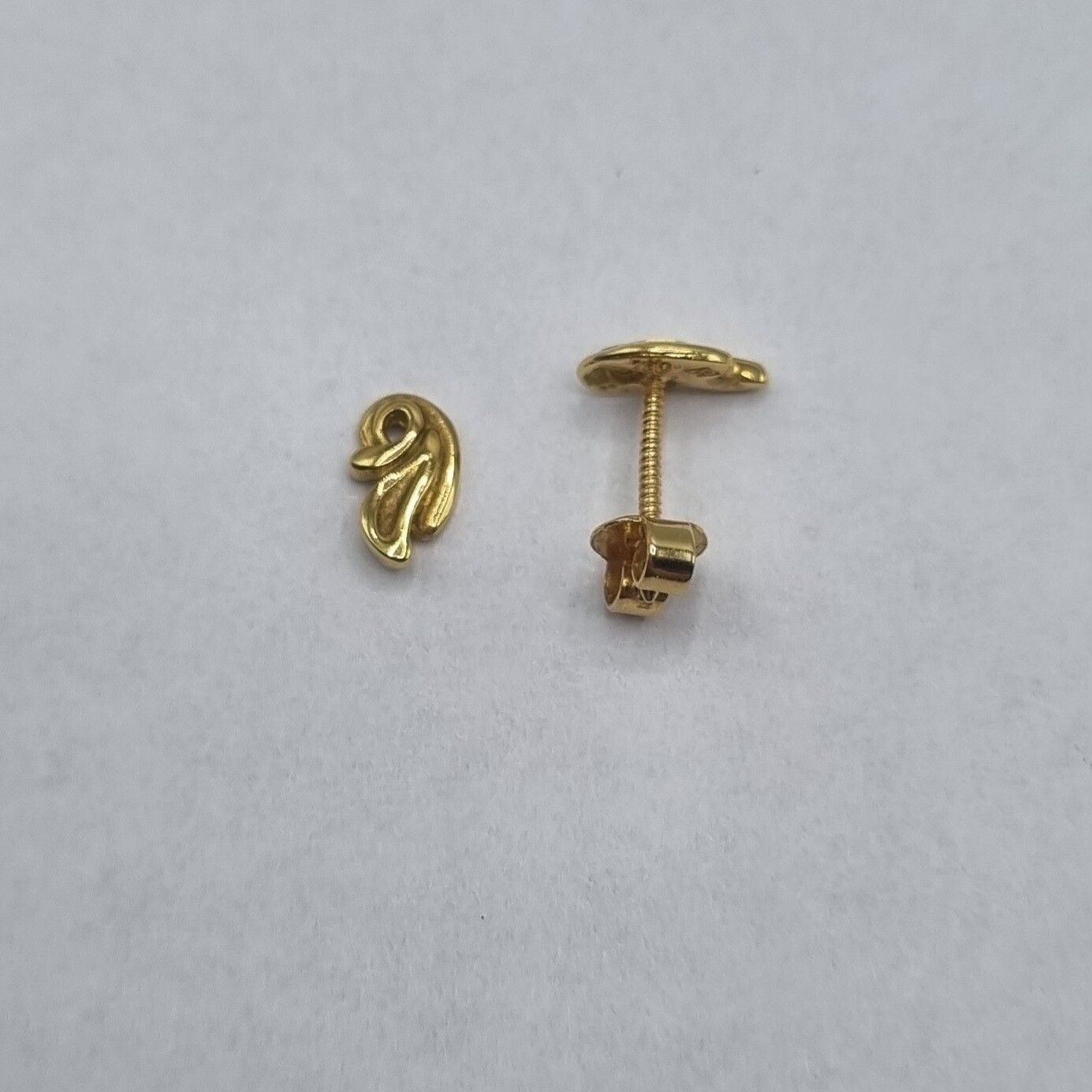 Ohrstecker Gelbgold