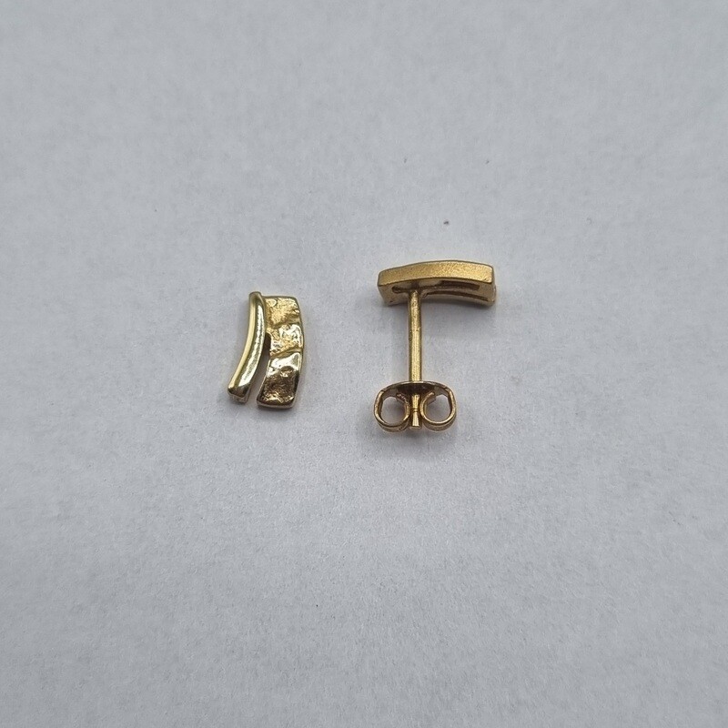 Ohrstecker Gelbgold