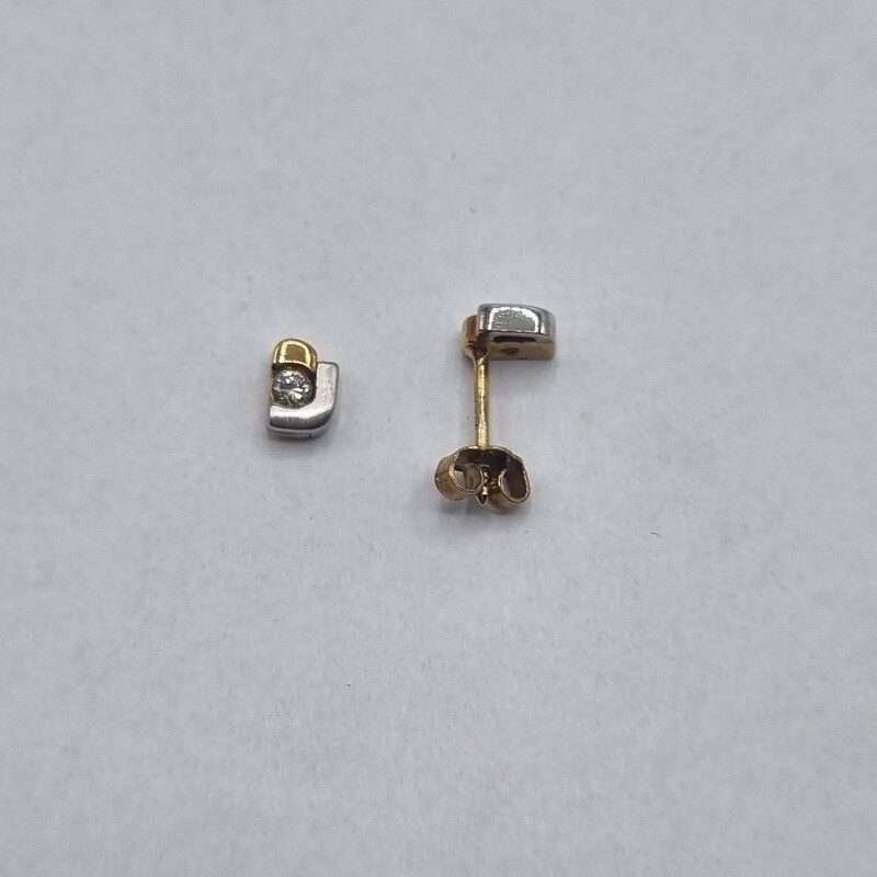 Ohrstecker Bicolor