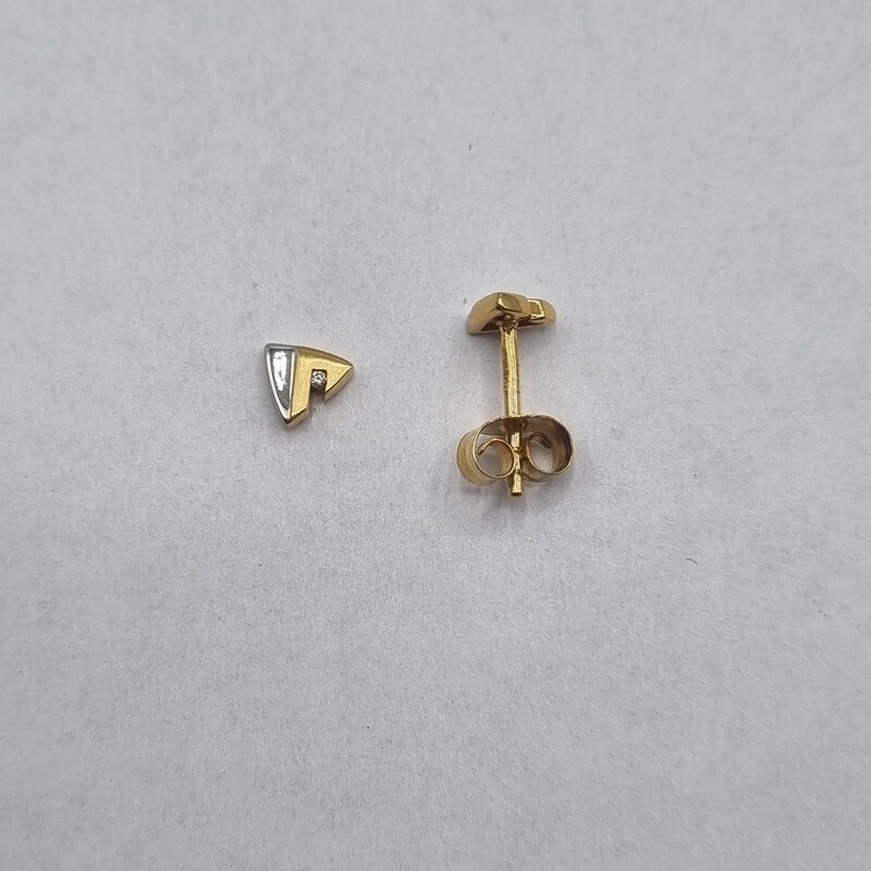 Ohrstecker Bicolor