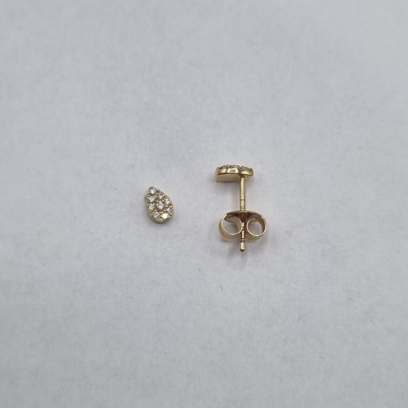 Ohrstecker Gelbgold