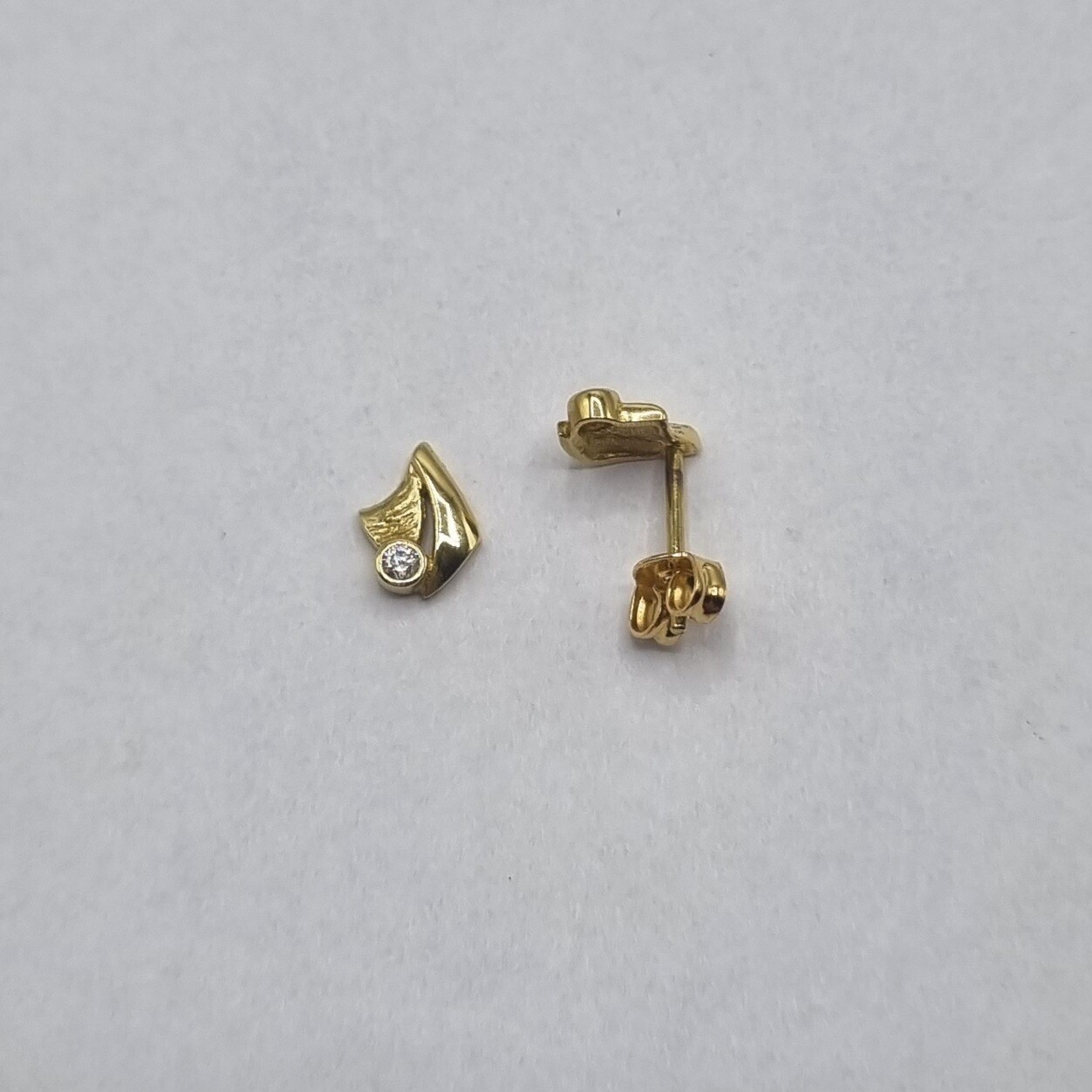 Ohrstecker Gelbgold