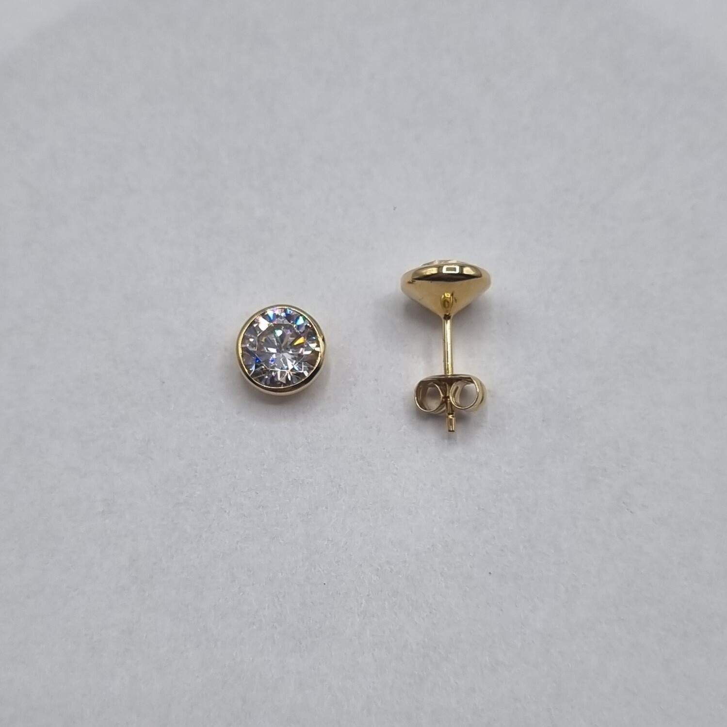 Ohrstecker Gelbgold