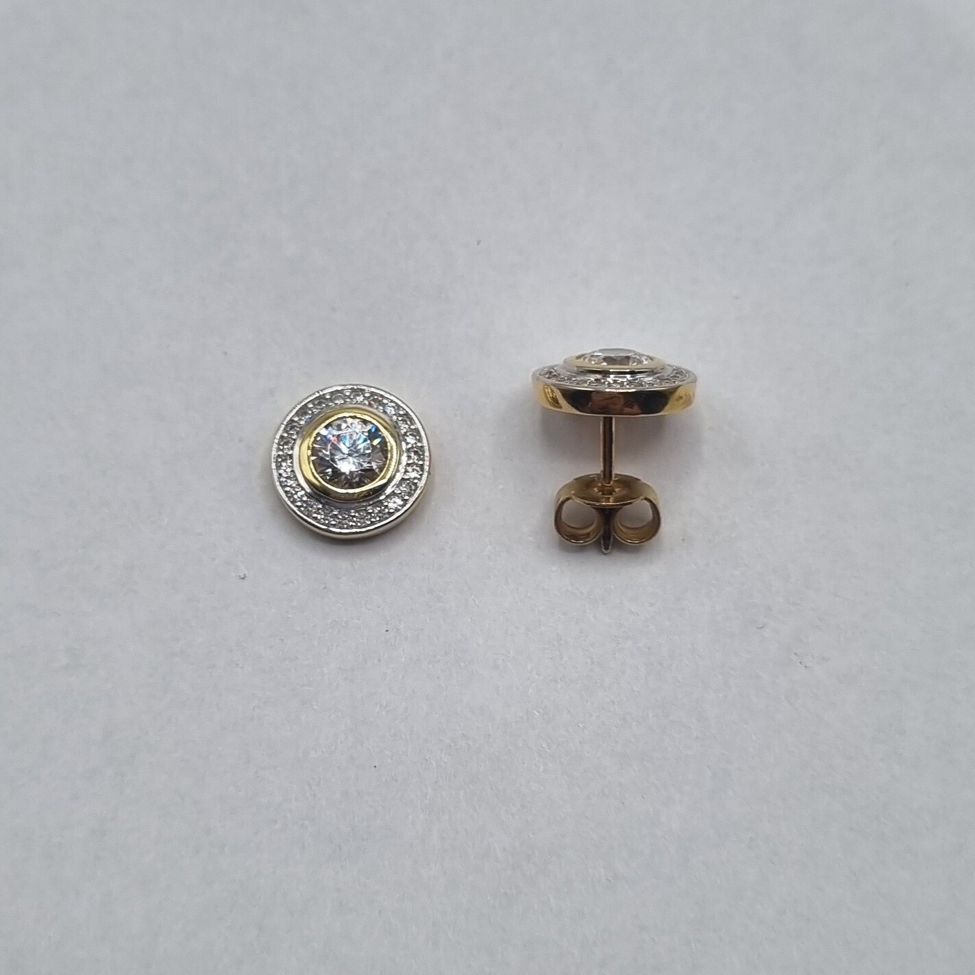 Ohrstecker Bicolor