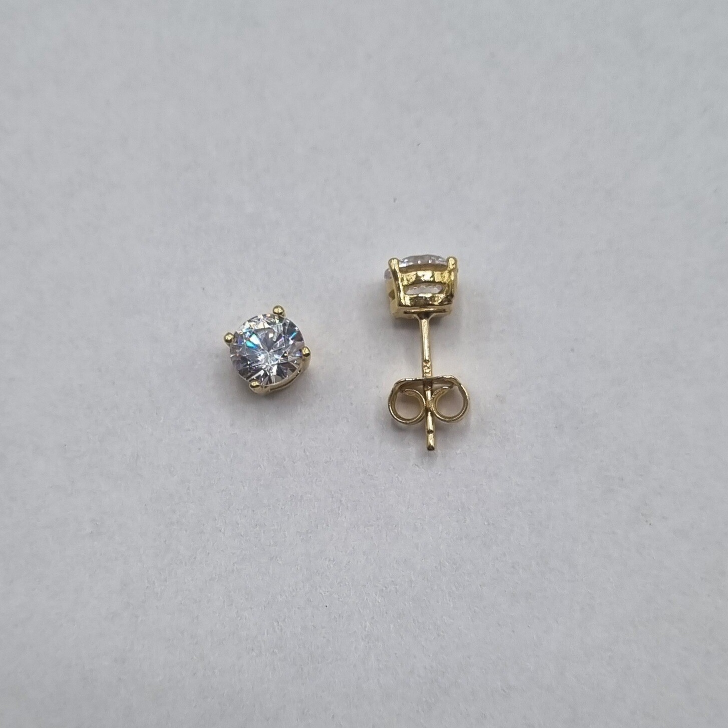 Ohrstecker Gelbgold
