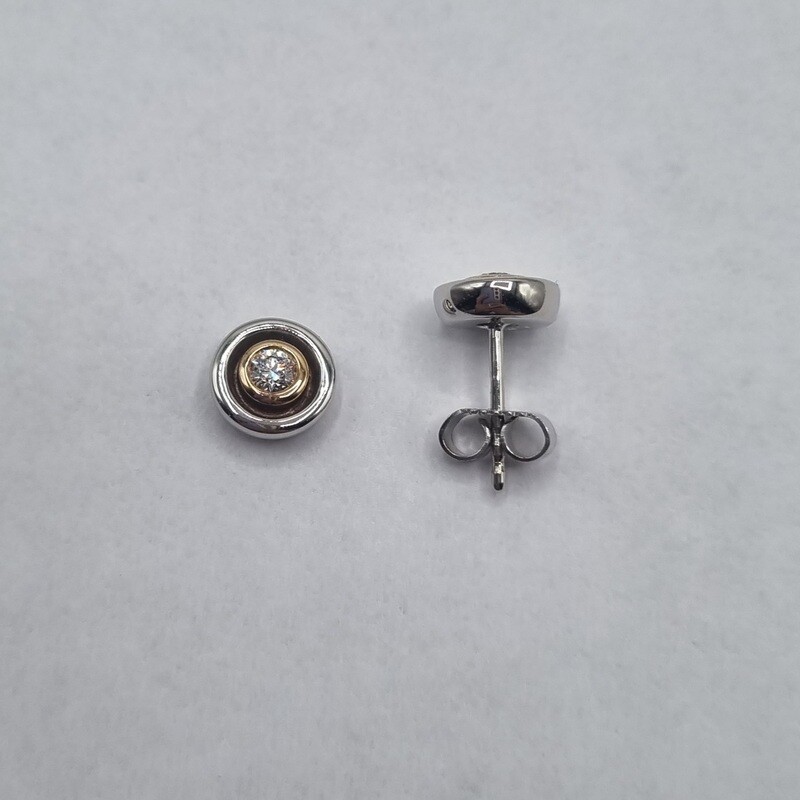 Ohrstecker Bicolor