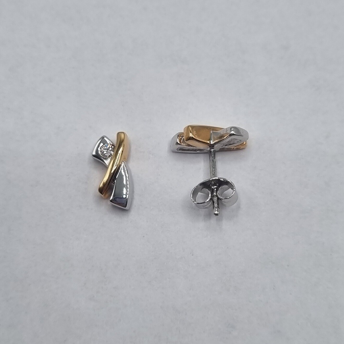 Ohrstecker Bicolor