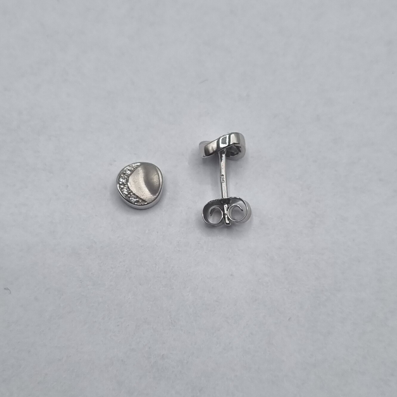 Ohrstecker Weissgold