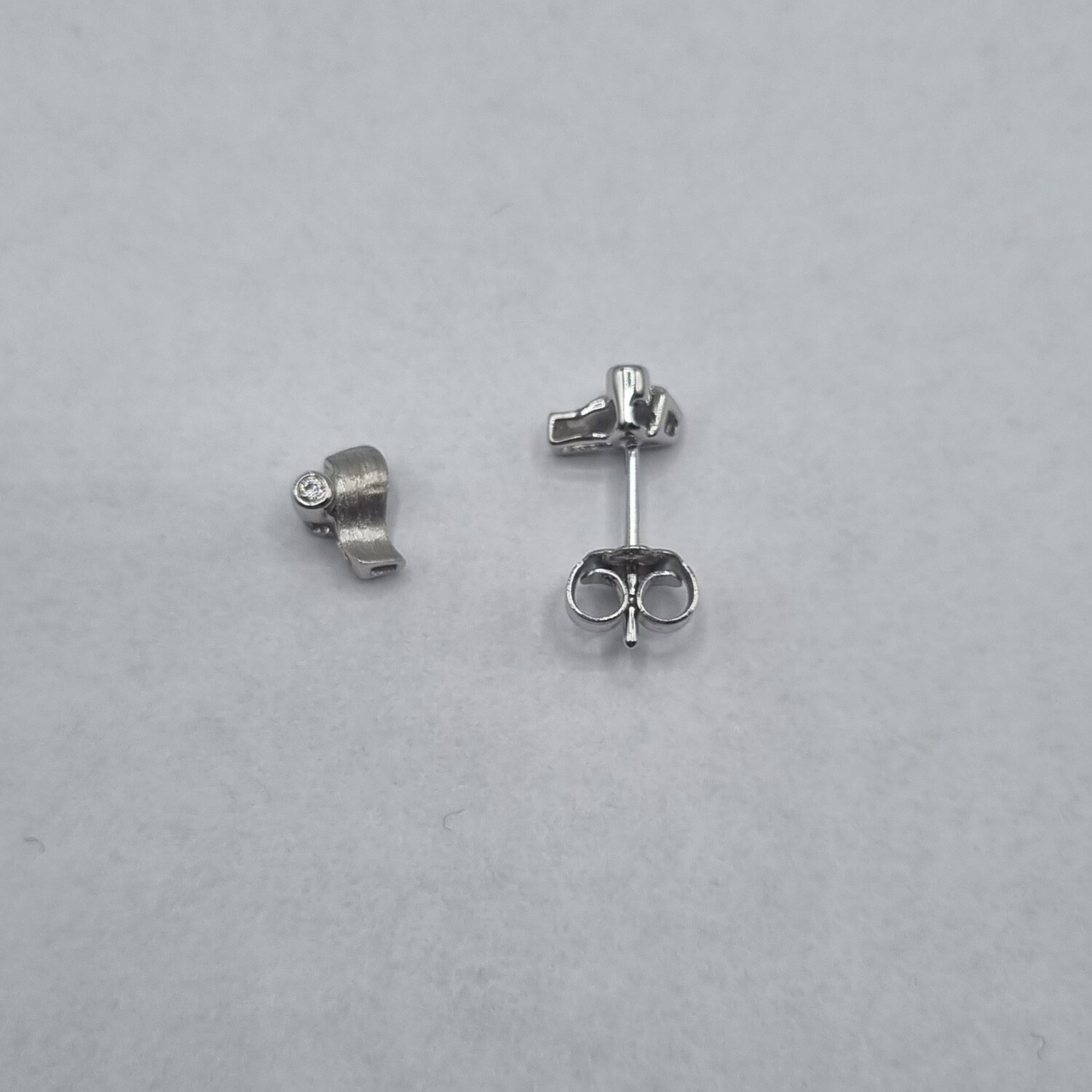 Ohrstecker Weissgold