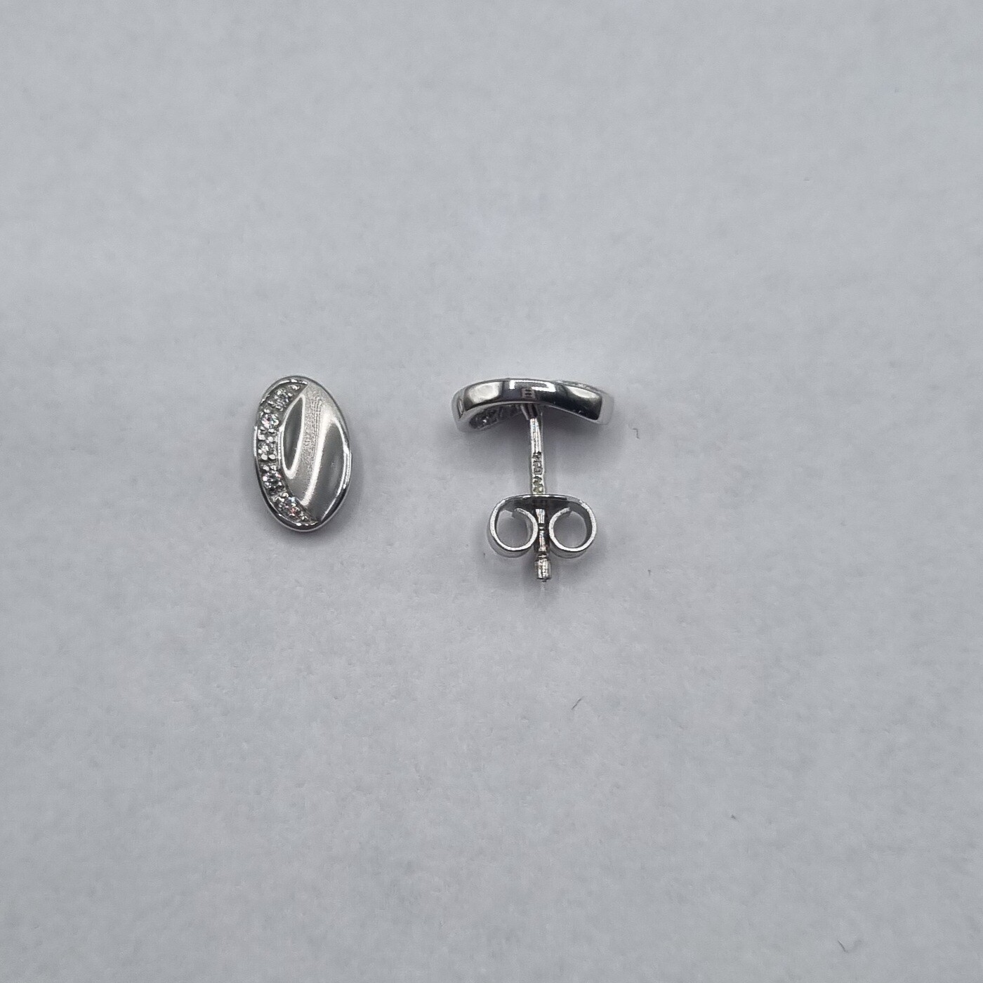 Ohrstecker Weissgold