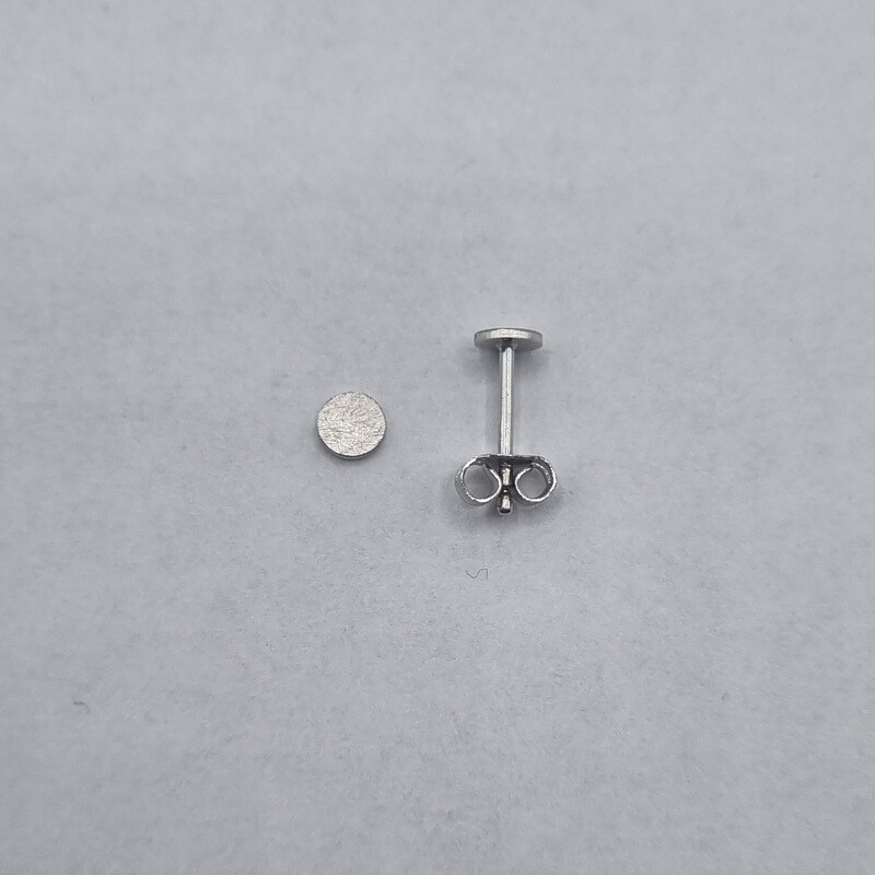 Ohrstecker Weissgold