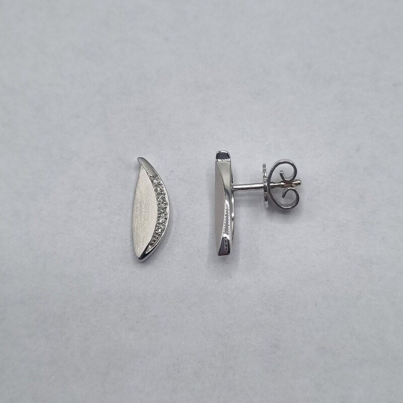 Ohrstecker Weissgold