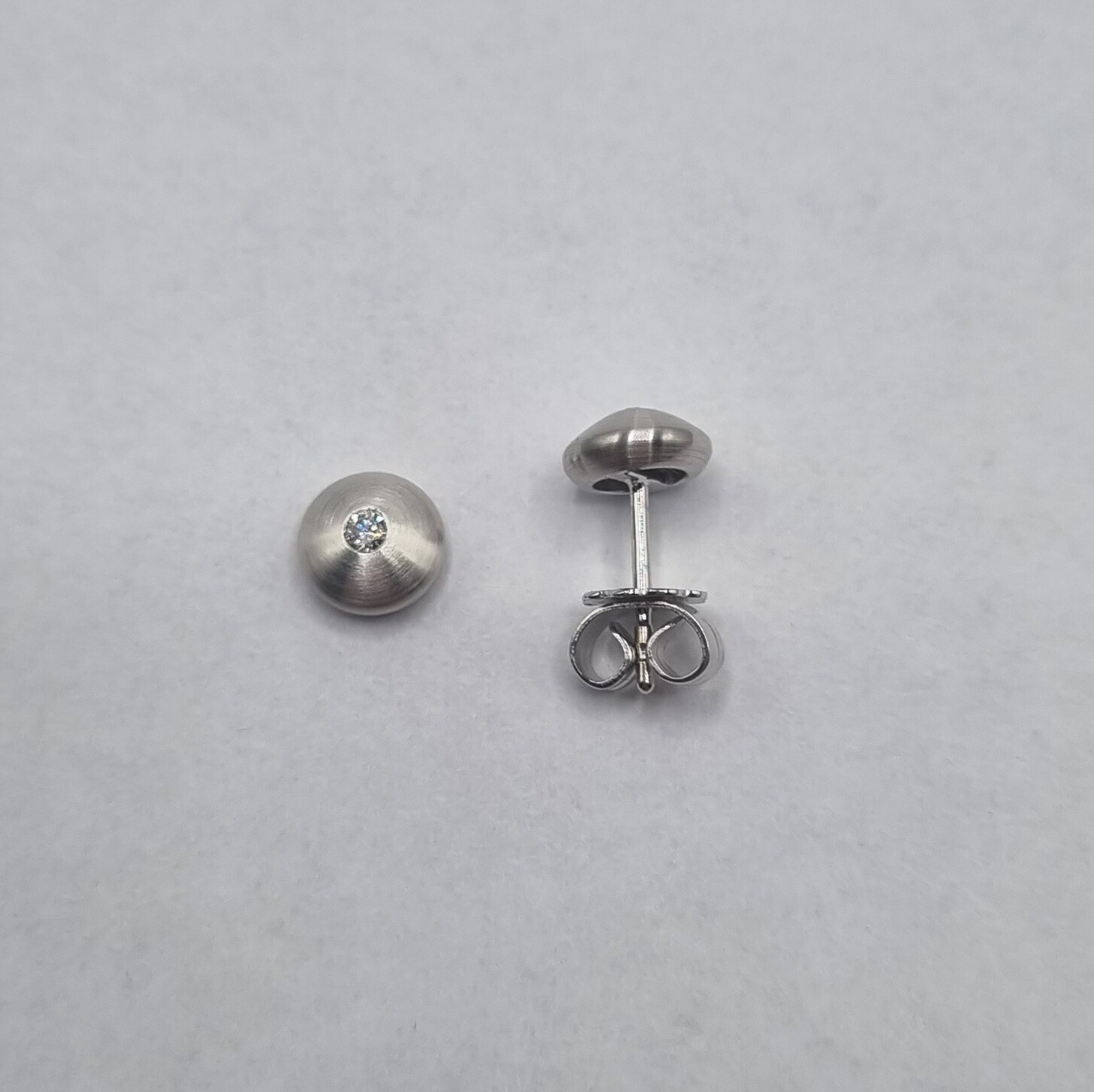 Ohrstecker Weissgold