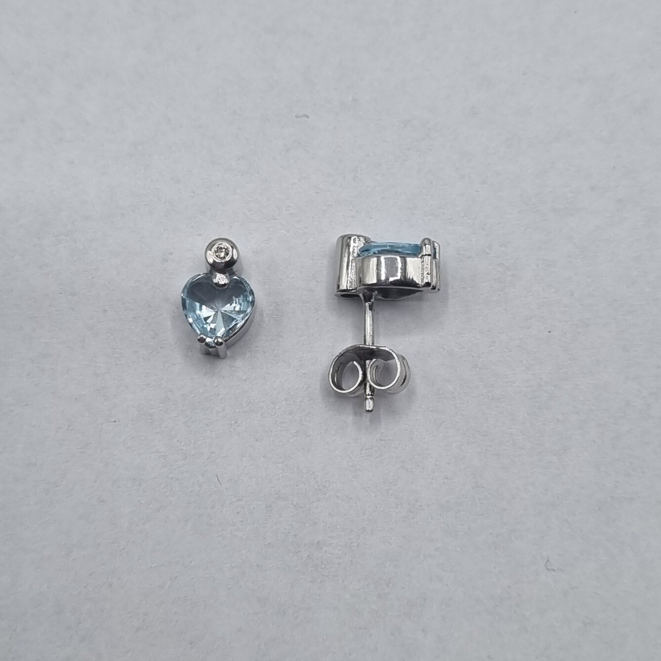 Ohrstecker Weissgold