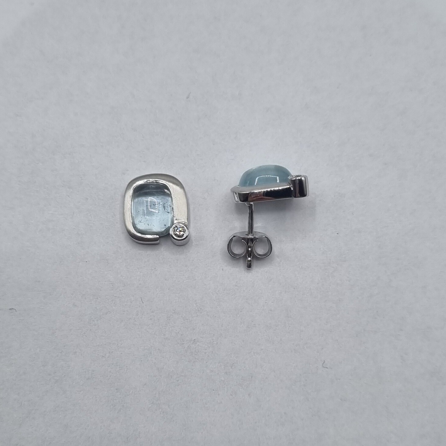 Ohrstecker Weissgold