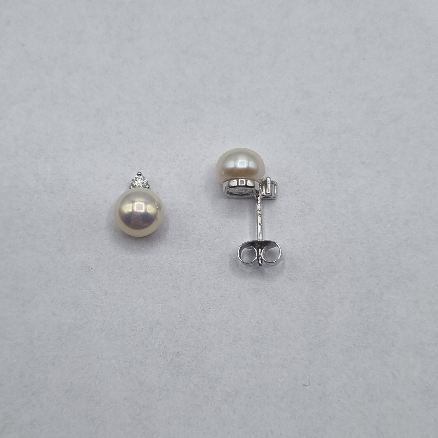Ohrstecker Weissgold