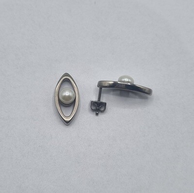 Ohrstecker Stahl/Titan