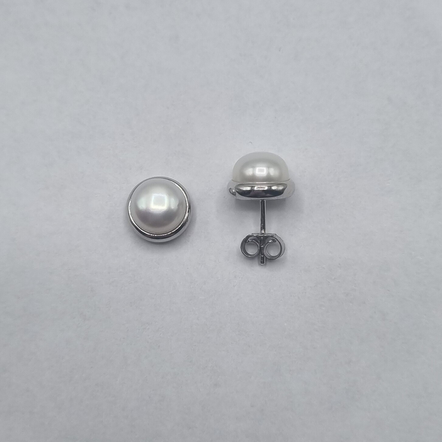 Ohrstecker Süsswasserperle