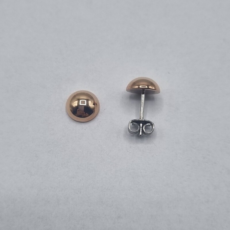 Ohrstecker Stahl Rosé