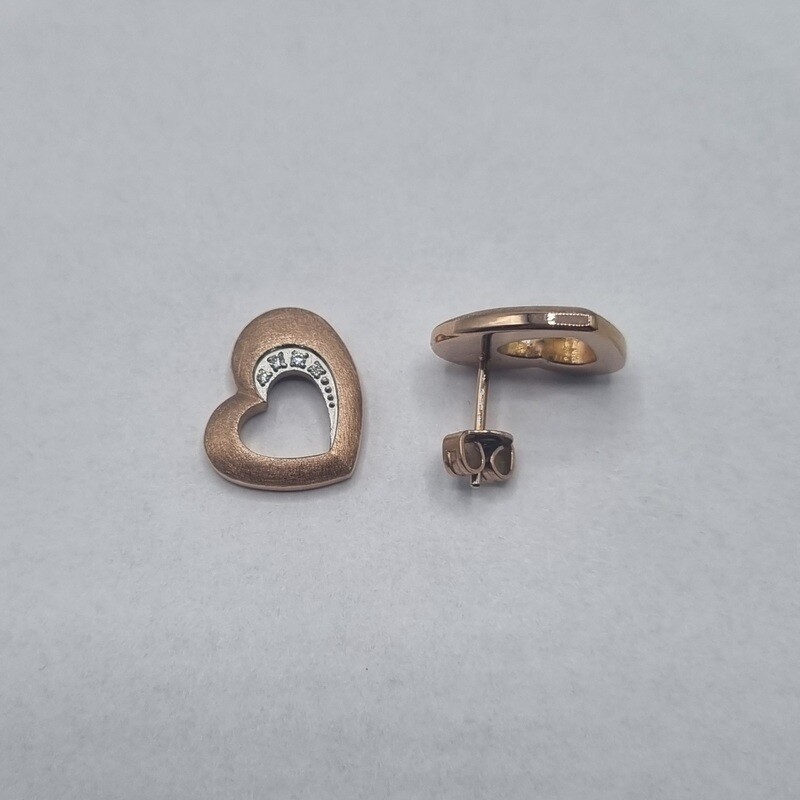 Ohrstecker Stahl Rosé