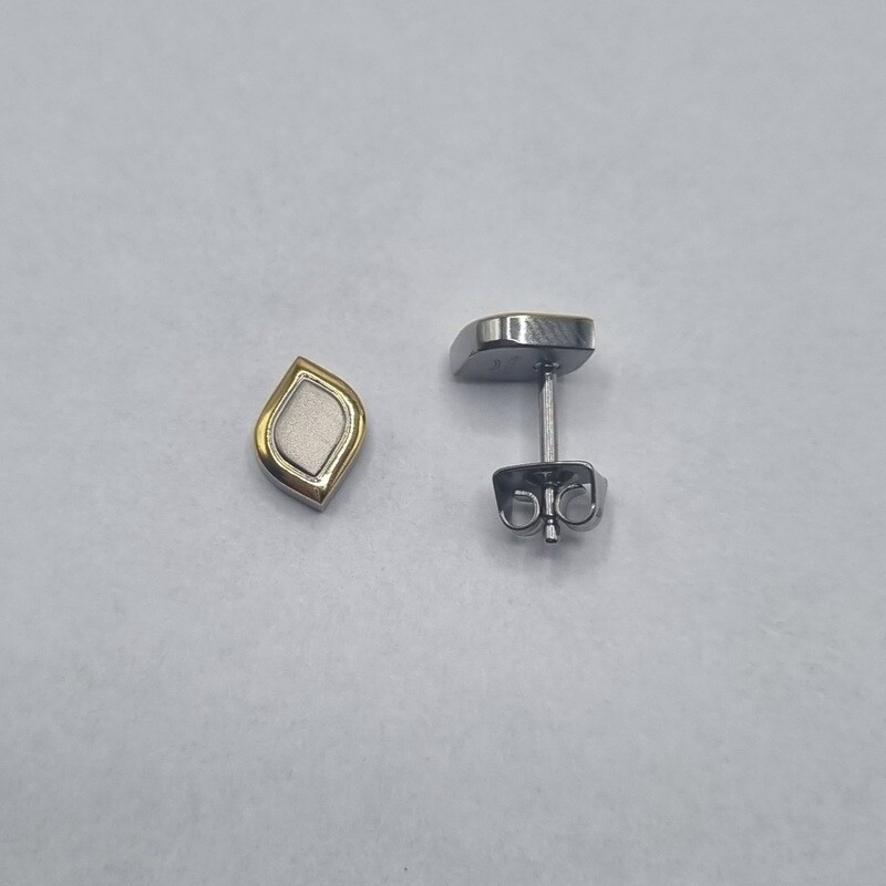 Ohrstecker Titan Vergoldet