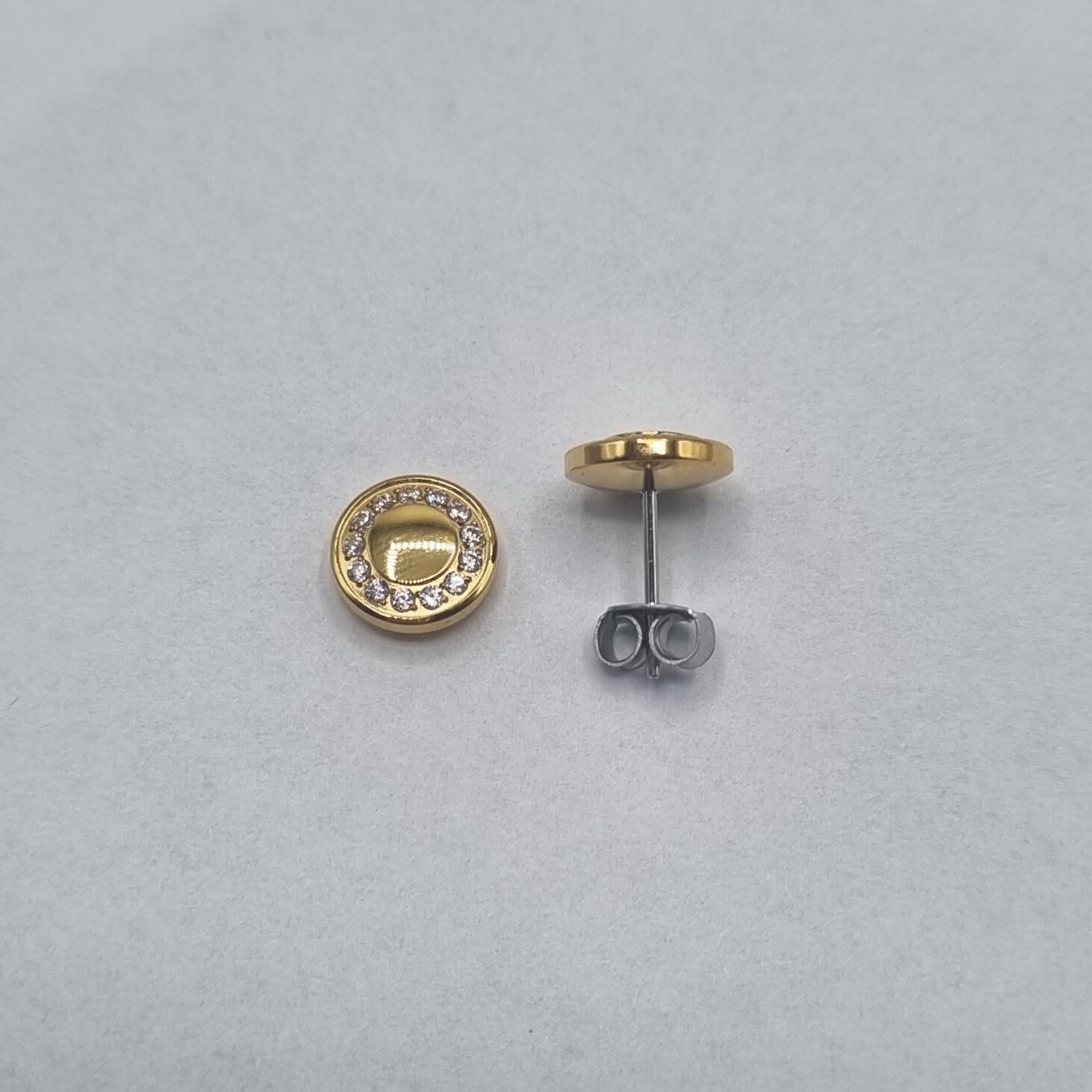 Ohrstecker Stahl Bicolor