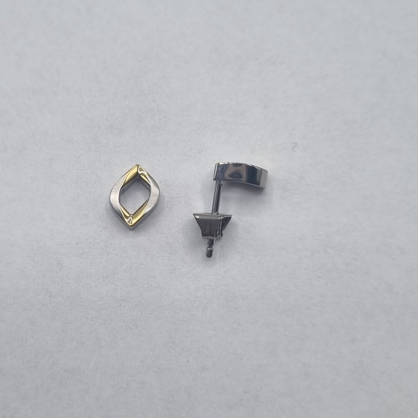 Ohrstecker  Titan Vergoldet