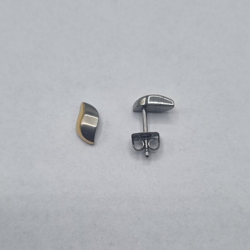 Ohrstecker Titan Vergoldet