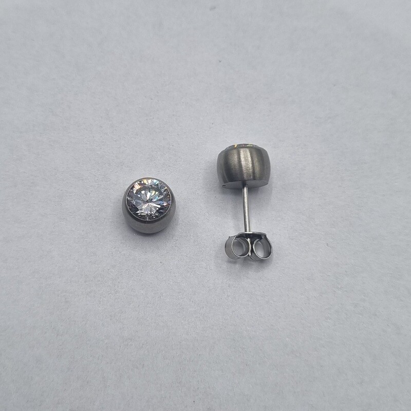 Ohrstecker Stahl