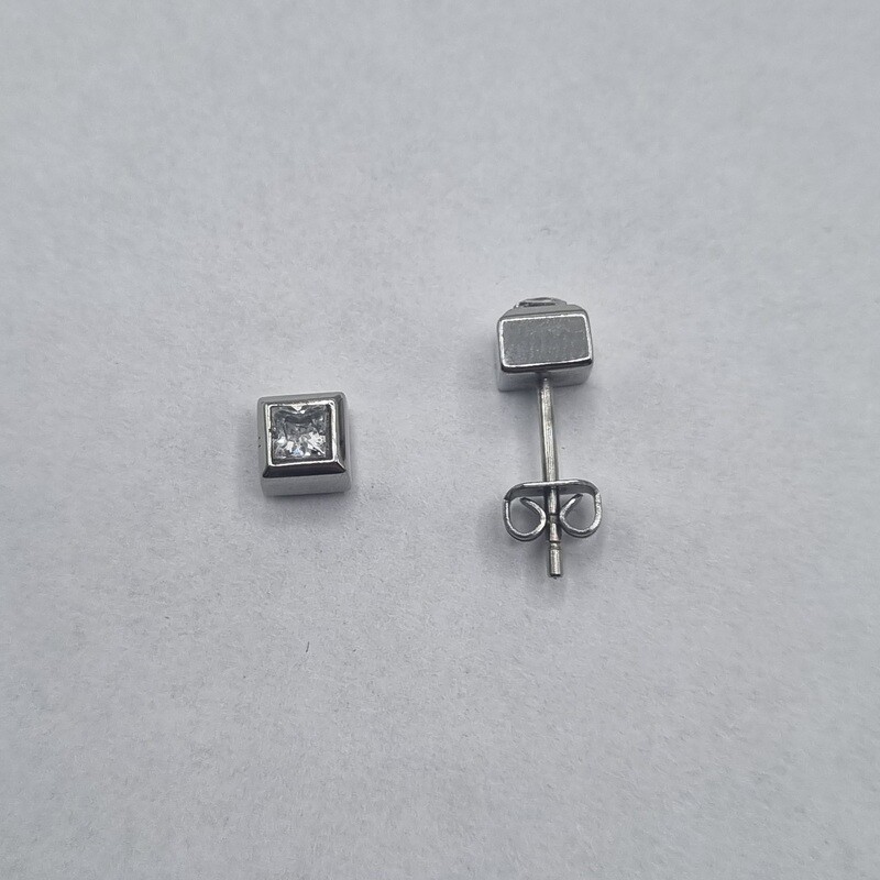 Ohrstecker Stahl